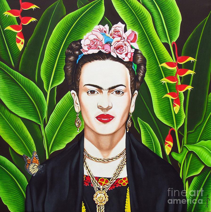 Frida Painting by Joseph Sonday.