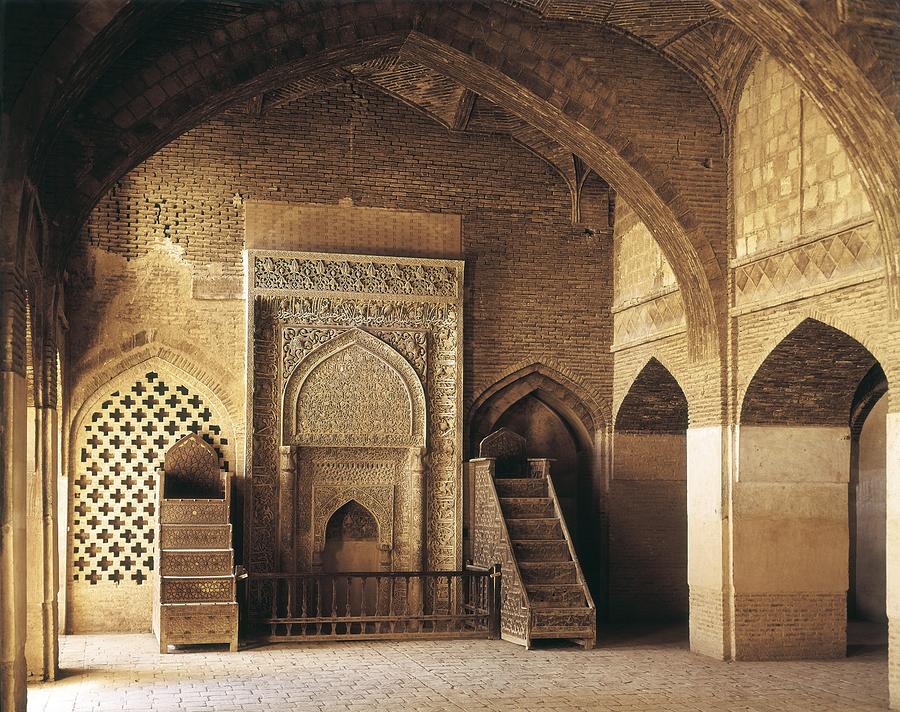 Friday Mosque Masjed-e-jomeh. 1366 Photograph by Everett