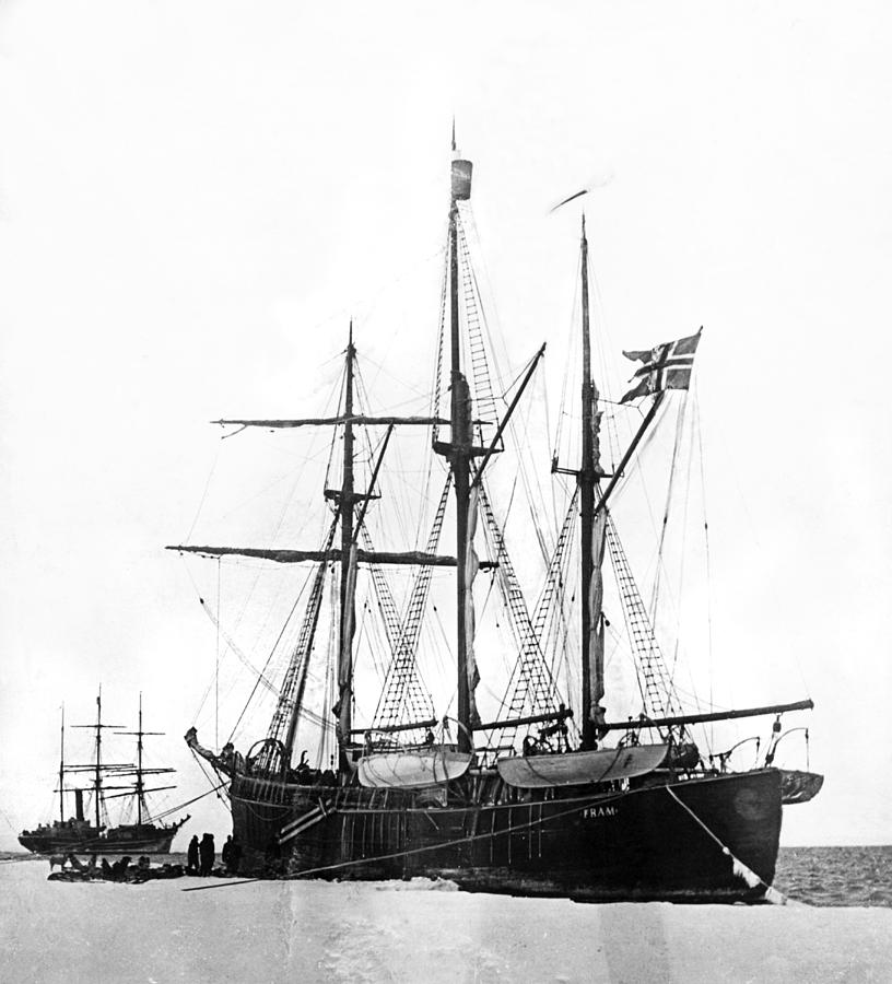 Fridtjof Nansens Ship, Fram Photograph by Underwood Archives