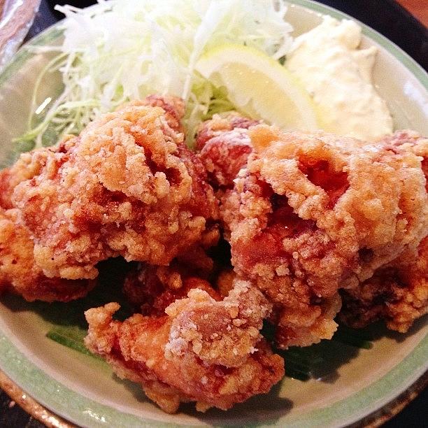Good Photograph - Fried Chicken , Karaage Lunch Set by Takeshi O
