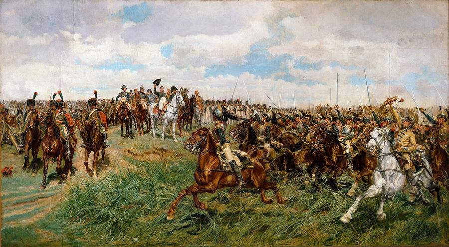 Friedland. 1807 Painting by Ernest Meissonier
