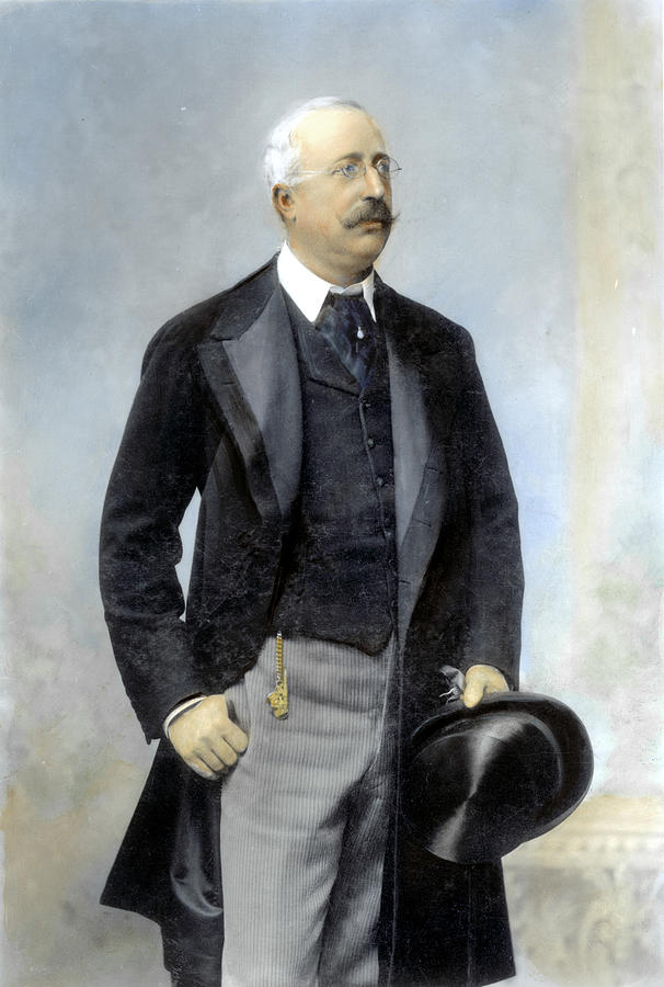 Friedrich Alfred Krupp (1854-1902) Painting by Granger