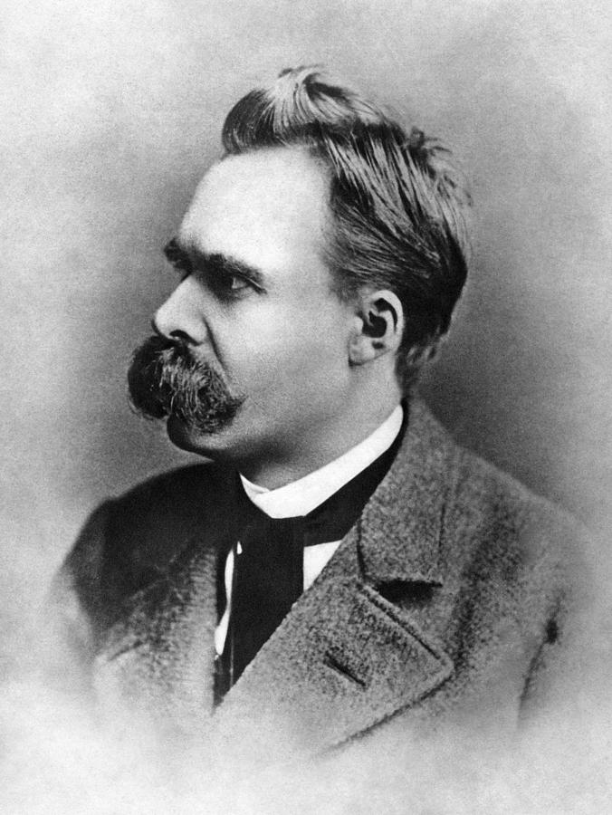 Friedrich Nietzsche (1844-1900) Photograph by Granger