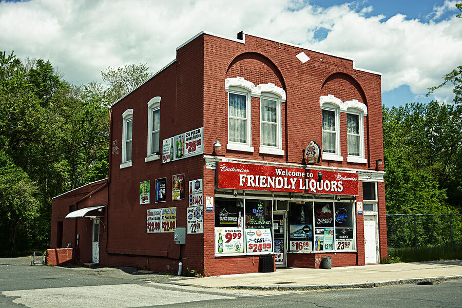Friendly Liquors Photograph by Mike Martin