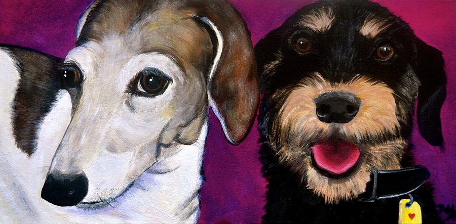 Friends Forever Painting by Debi Starr