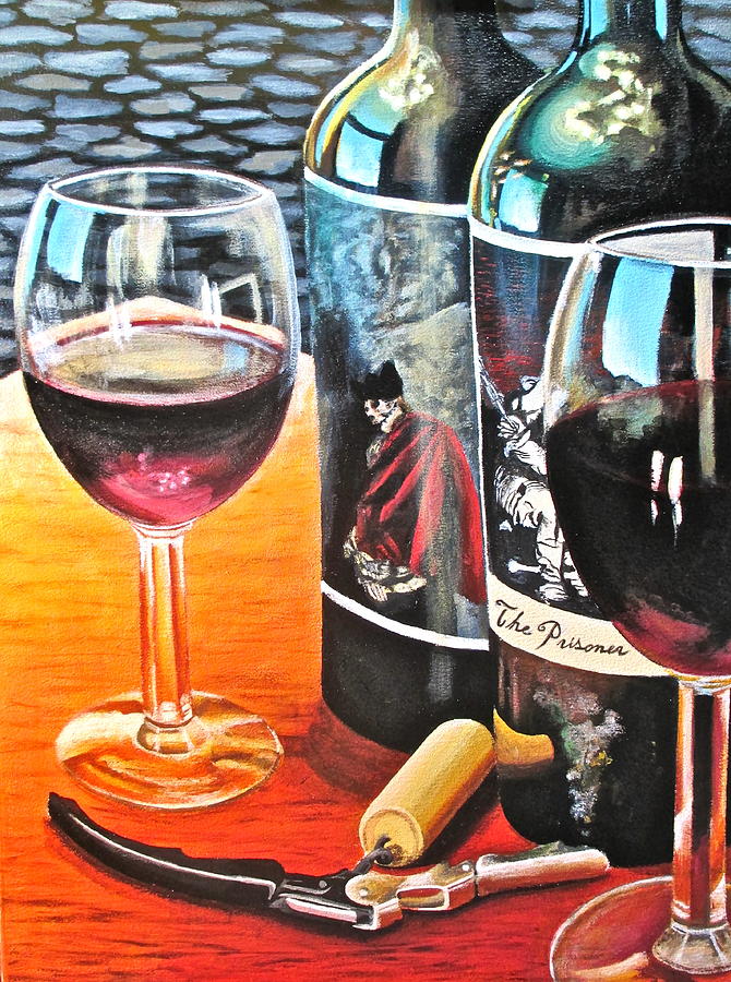 Friends from Napa Painting by Tim Eickmeier - Fine Art America