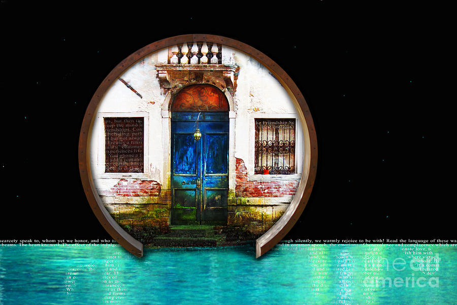 Friendship Door Digital Art by Lisa Redfern