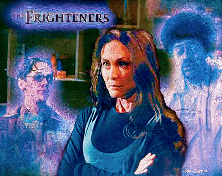 Frighteners Painting by Michael Pittas