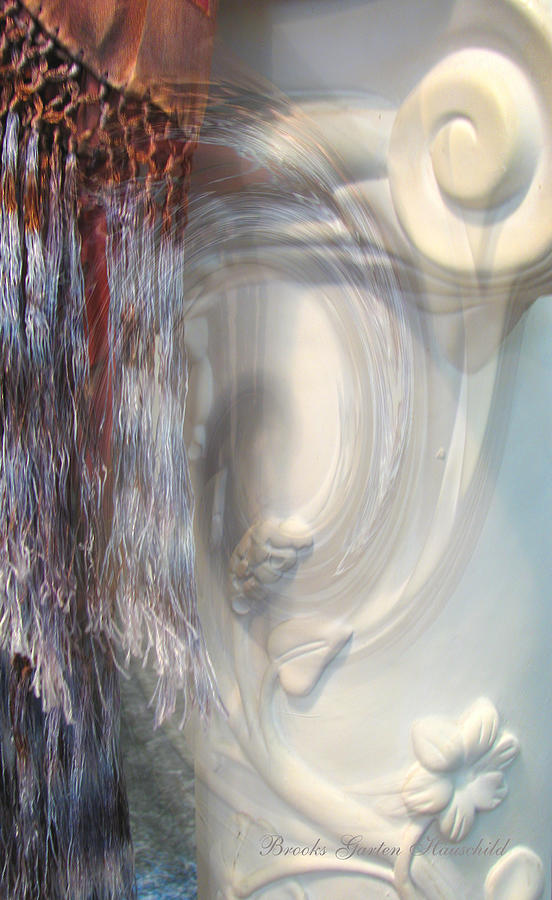 Fringe Element - Pastel Abstract - Photographic Art Photograph by Brooks Garten Hauschild