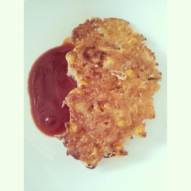Tomato Photograph - #fritter #fried #breakfast #handmade by Crystal Chloe