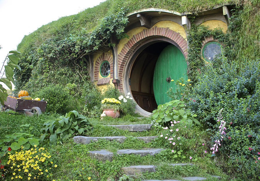 Frodo Baggins Lives Here, New Zealand Photograph by Venetia Featherstone-Witty