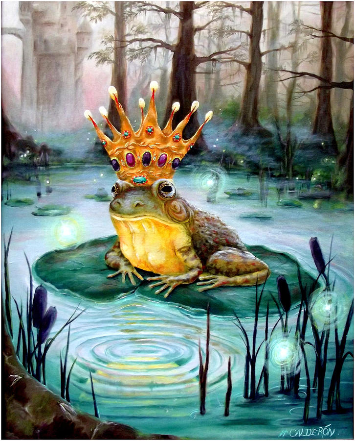 Frog Prince Fine Art Print