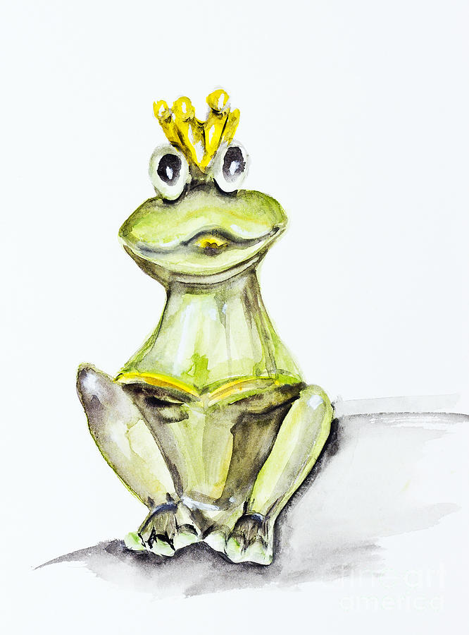 Frog Princess Painting by Irina Gromovaja - Fine Art America