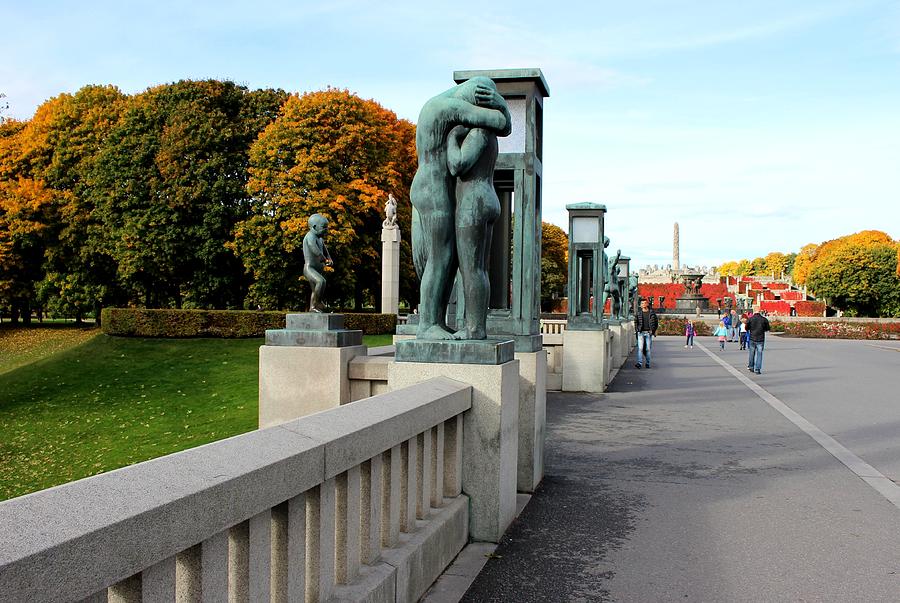 Frogner Park Photograph by Jeanette Rode Dybdahl