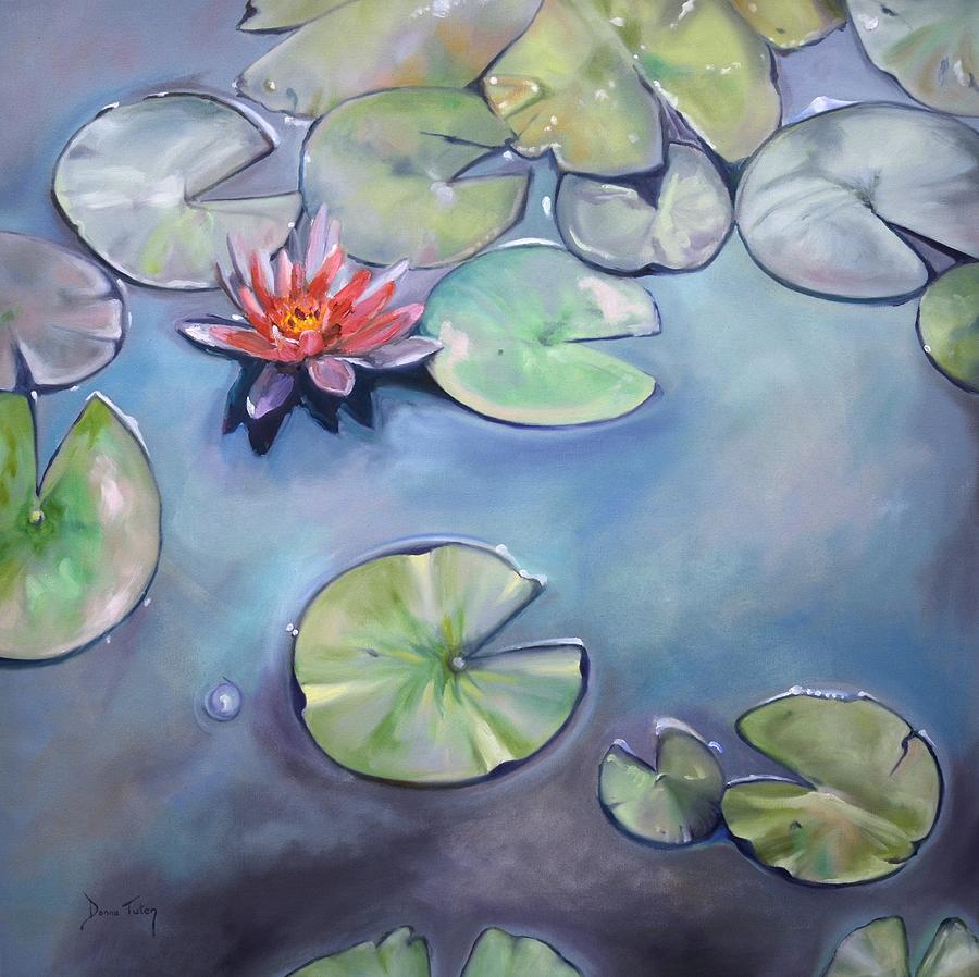 Claude Monet Painting - Frogs Paradise by Donna Tuten