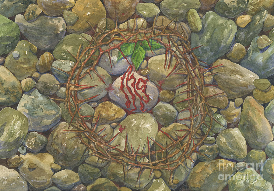 Jesus Christ Painting - From Death Comes Life by Mark Jennings