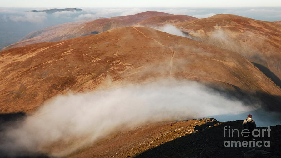 Mountain Photograph - From Helvellyn by Linsey Williams