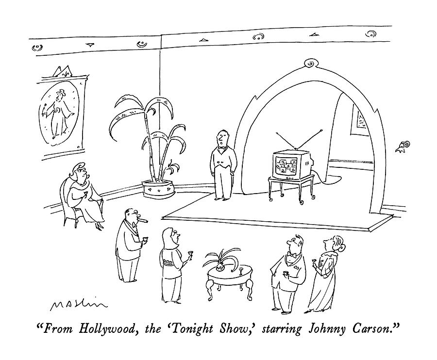 From Hollywood Drawing by Michael Maslin