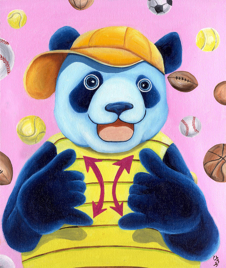 From Okin The Panda Illustration 14 Painting
