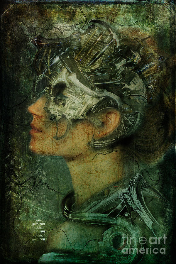 Fantasy Digital Art - From Somewhere Else by Caroline Julia Moore