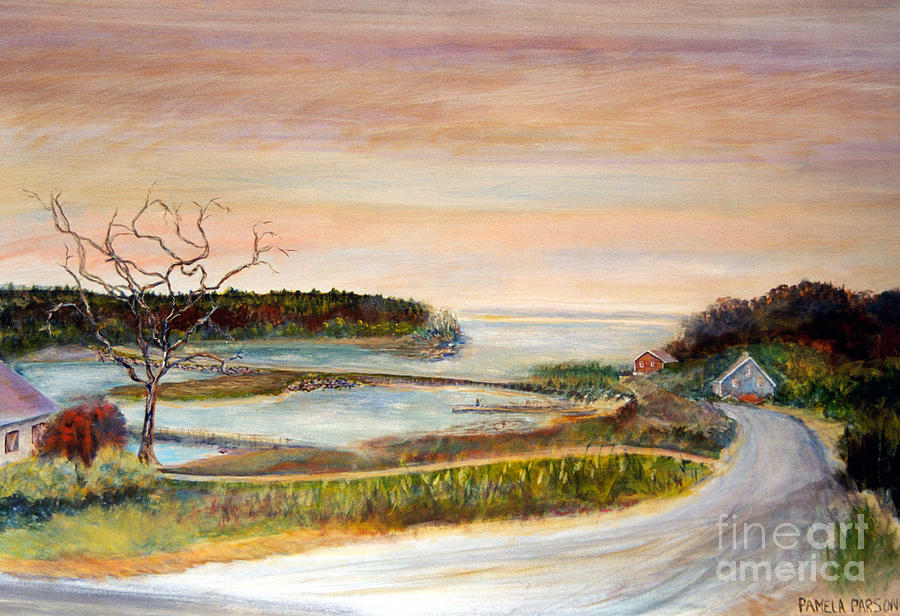 From Stonington Maine Painting by Pamela Parsons - Fine Art America