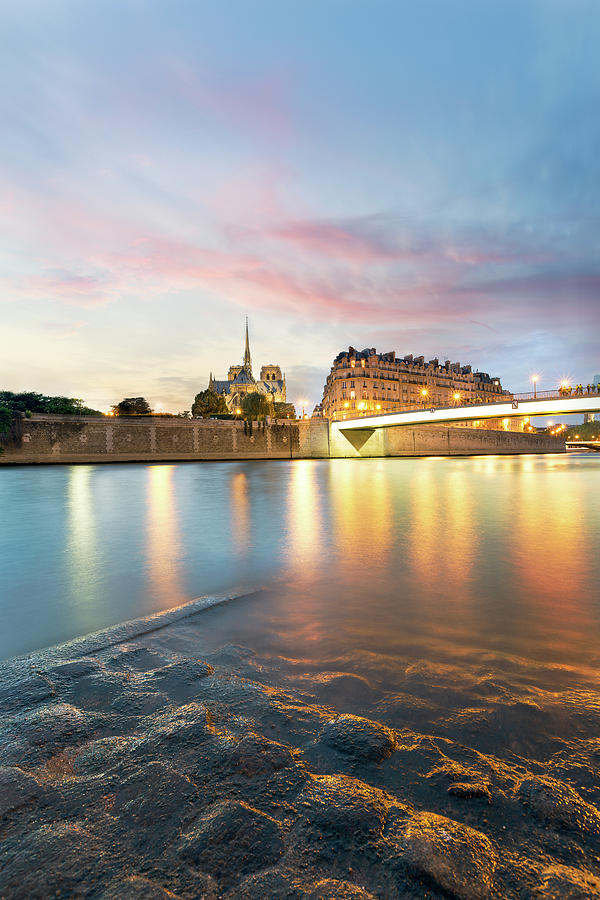 From The Bank Of Notre-dame, Paris Photograph by Julien Fromentin @