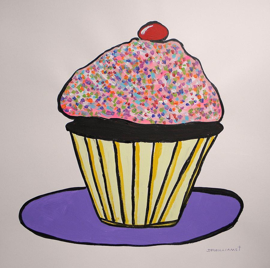 From the Cupcake Cafe Painting by John Williams