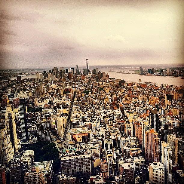 New York City Photograph - From The Empire State Building :) The by Bryn Marie