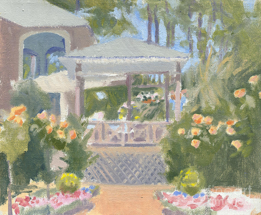 From the Garden Painting by Candace Lovely