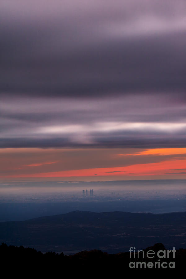 Madrid Photograph - From The Mountains by JoseAngel Izquierdo Madrid Photograph - From The Mountains by JoseAngel Izquierdo