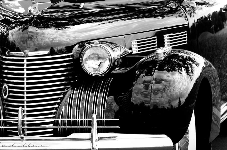 Front End Cadillac 1940 Photograph by Randall Branham