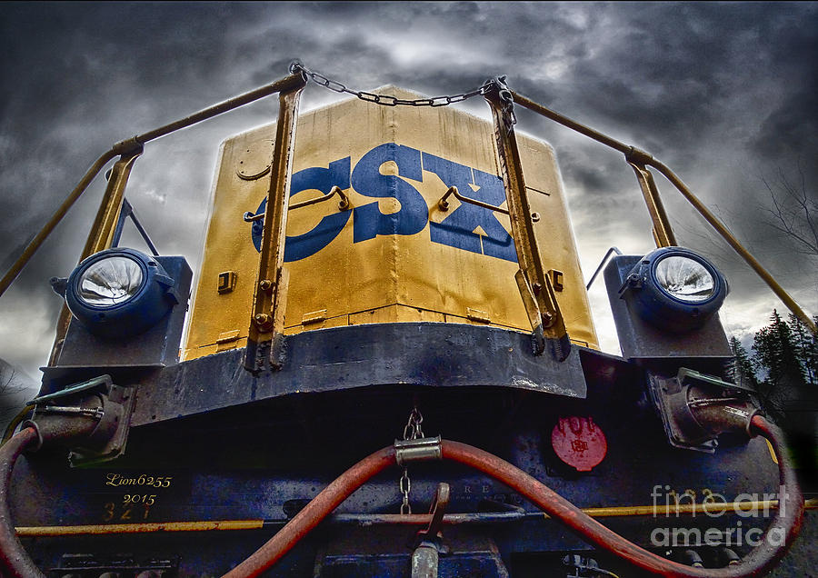 Front End CSX Photograph by Melissa Messick