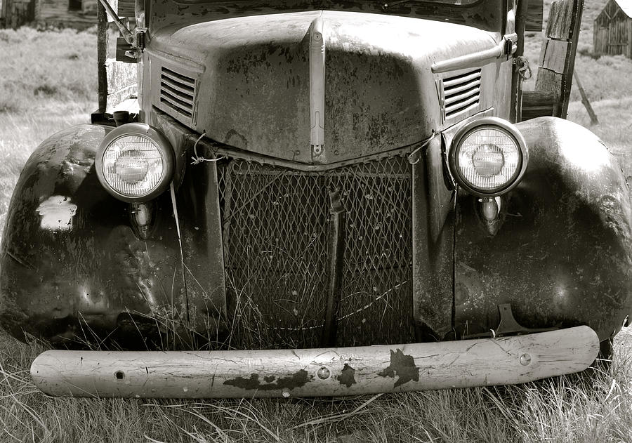 Truck Photograph - Front End by Shelley Ewer
