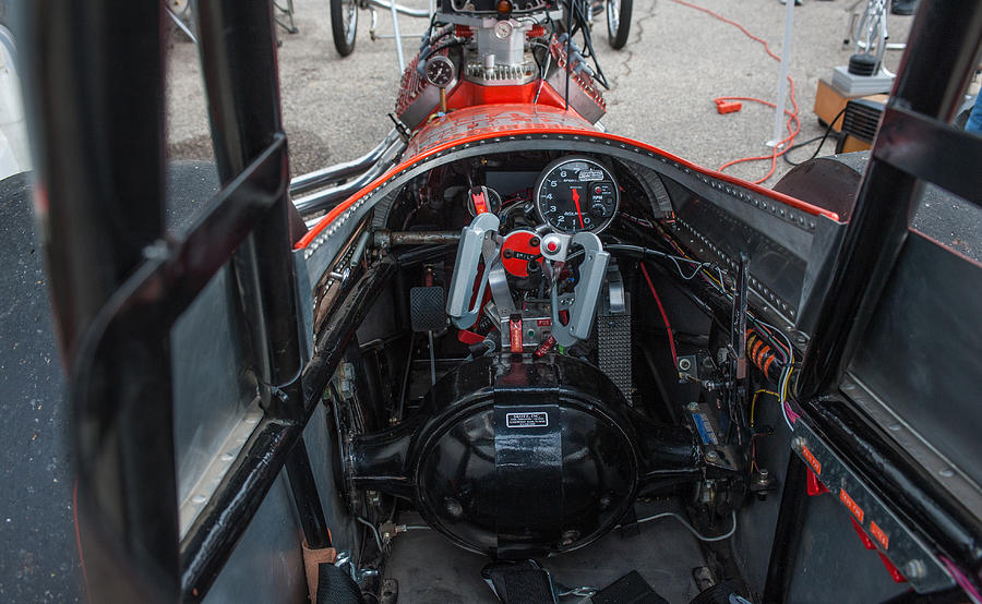Front Engine Dragster Cockpit Photograph by Todd Aaron