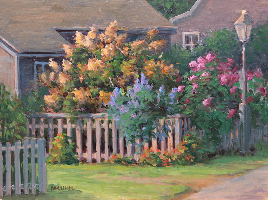 Front Garden Painting by Marianne Kuhn - Fine Art America