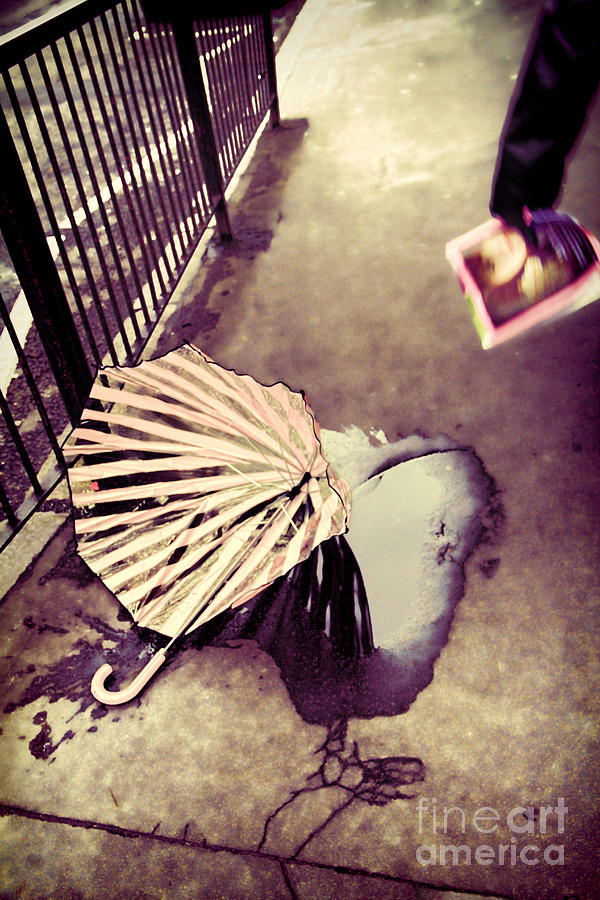 Umbrella Photograph - Front Page Story by Jasna Buncic