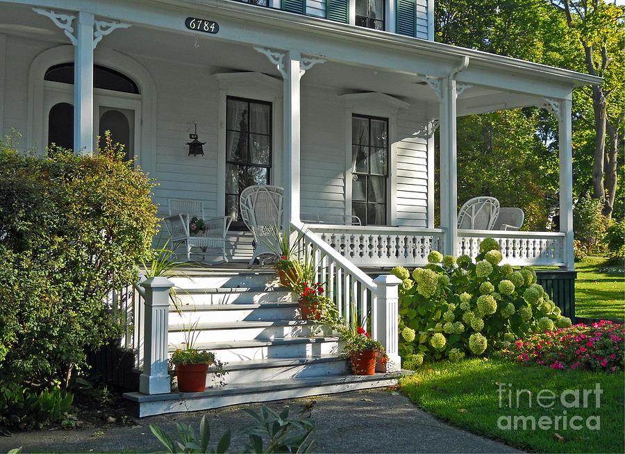 Front Porch in Summer Photograph by Desiree Paquette
