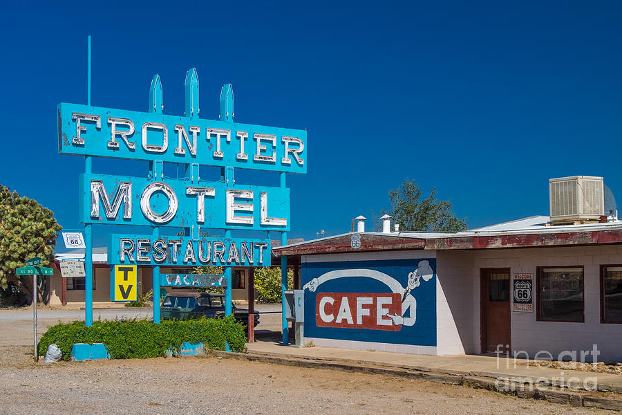 Frontier Motel Photograph by Juergen Klust