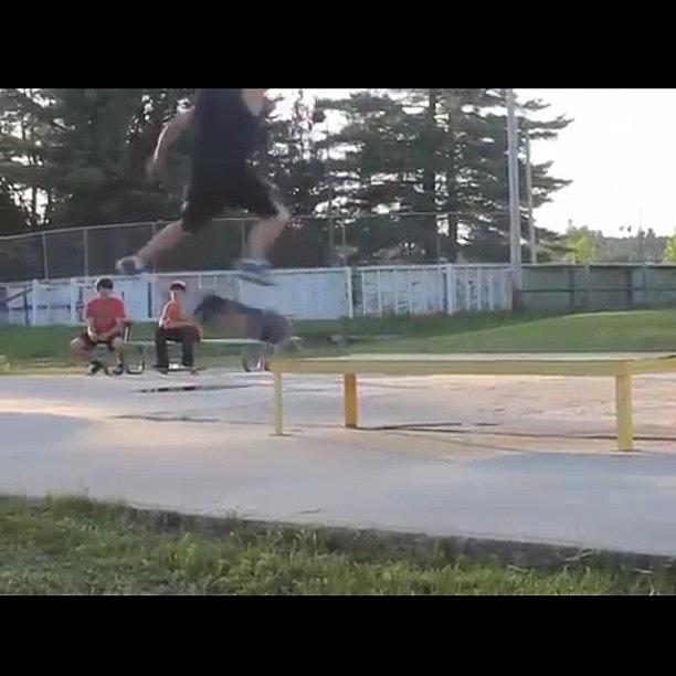 Throwback Photograph - Frontside 5-0 Kick Flip Out Spring Of by Zach Sampson