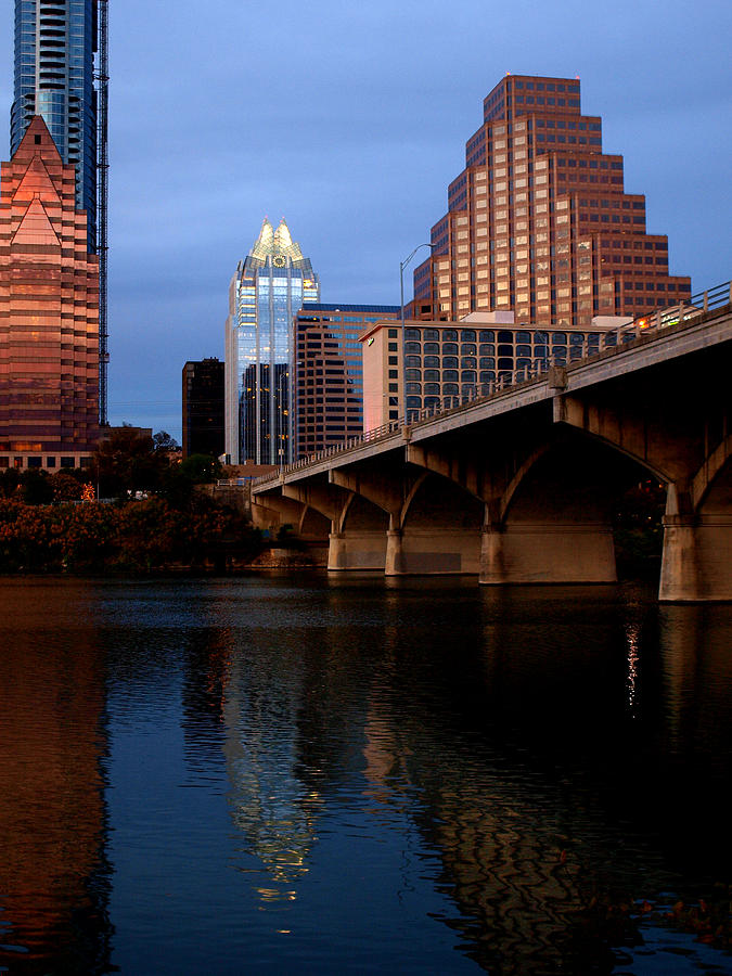 Austin Photograph - Frost Across The River by James Granberry