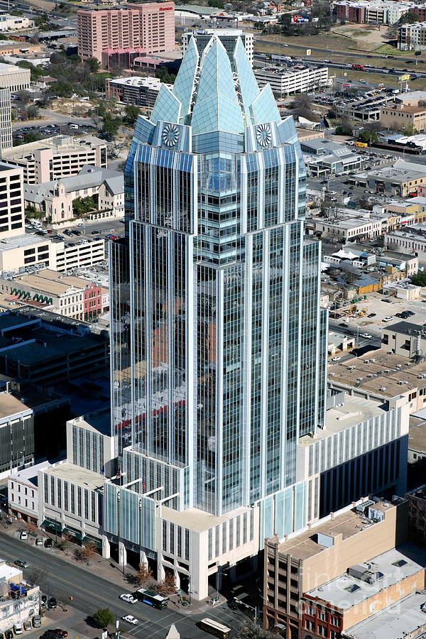 Frost Bank Tower Austin Texas Photograph by Bill Cobb