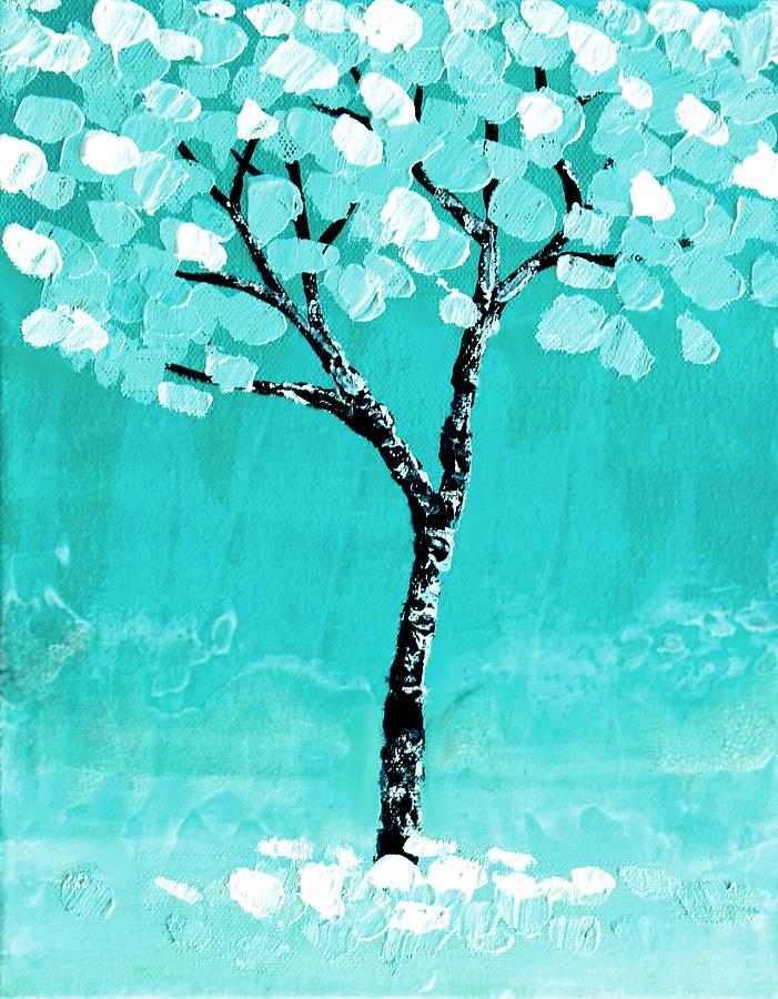 Winter Painting - Frost by Erin Scott