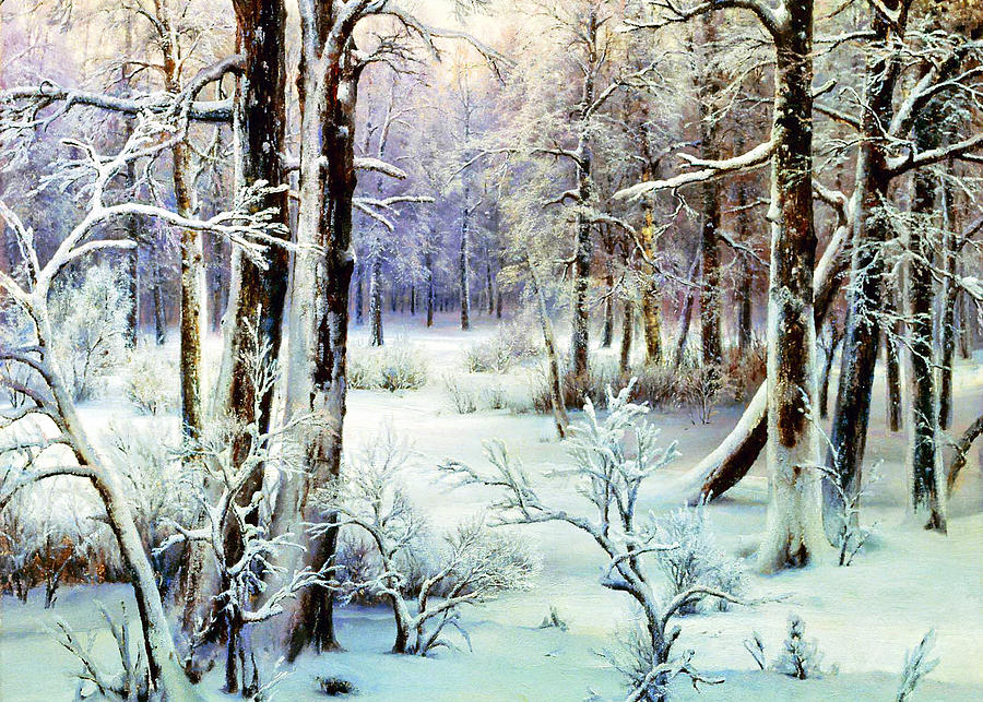 Frost Painting by Munir Alawi