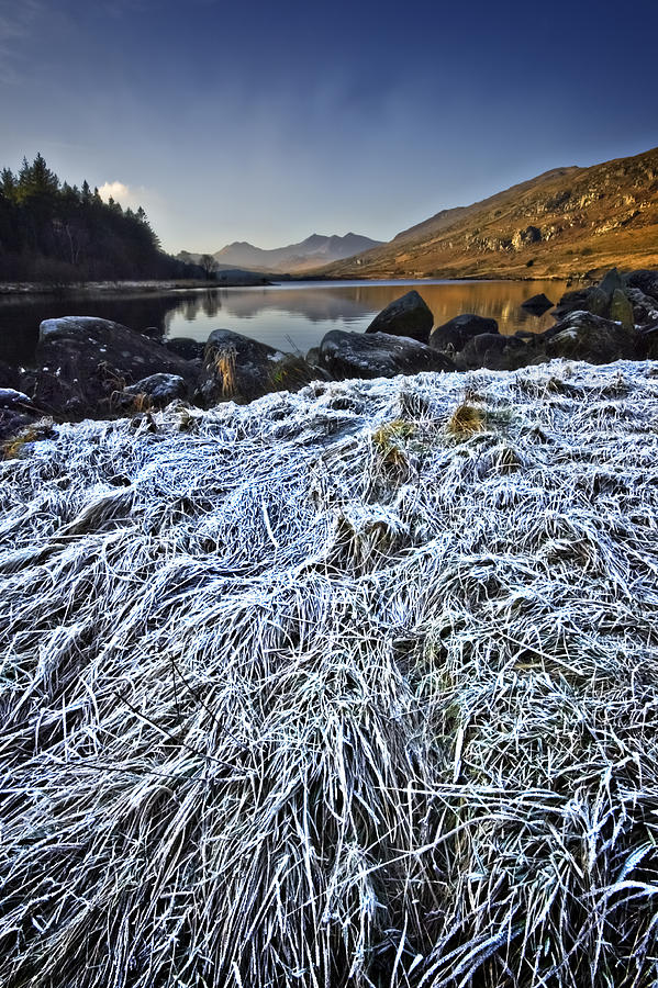 Frosty Snowdonia Photograph by Meirion Matthias
