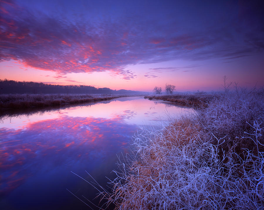 Frosty Sunrise Photograph by Ray Mathis
