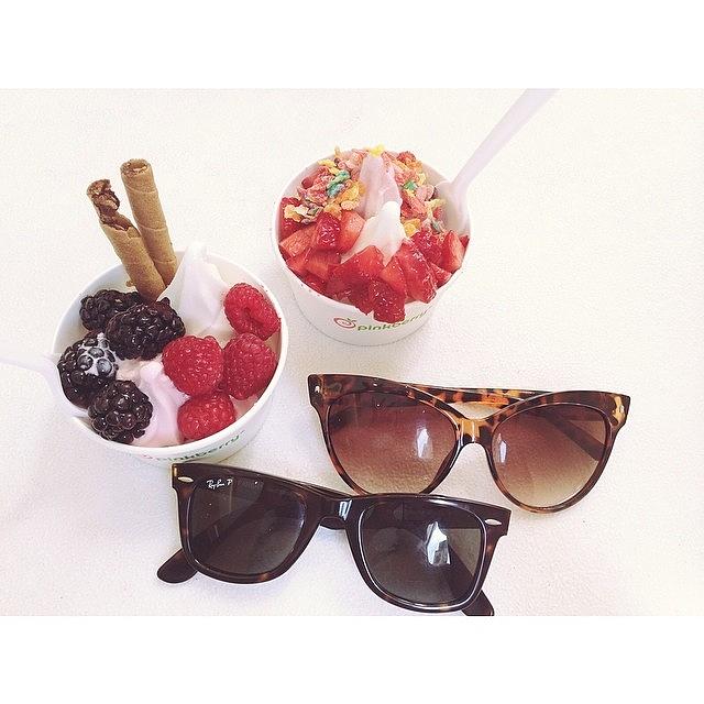 Summer Photograph - Froyo Date With The Bae 👭 by Tamara Mendoza