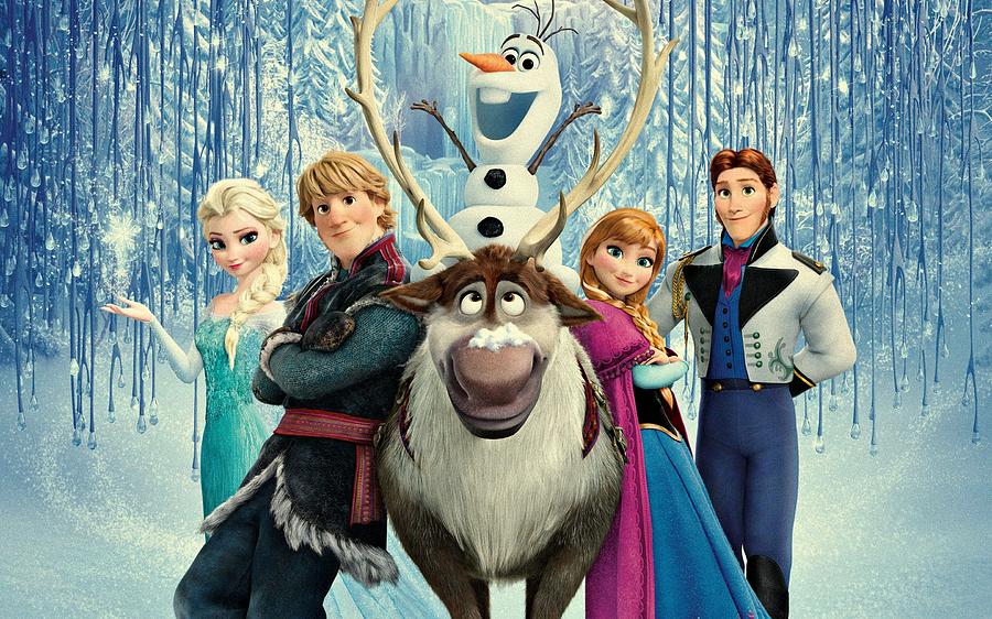 Frozen 255 Digital Art by Movie Poster Prints