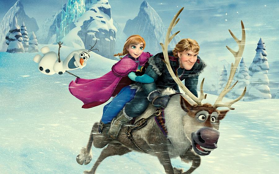 Frozen 256 Digital Art by Movie Poster Prints