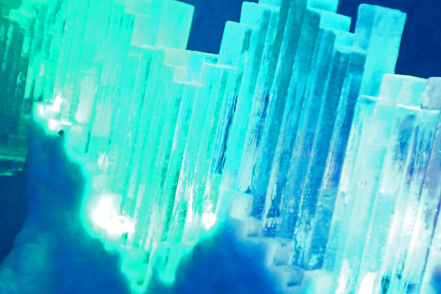 Frozen Aurora Closeup Photograph by Jon Emery