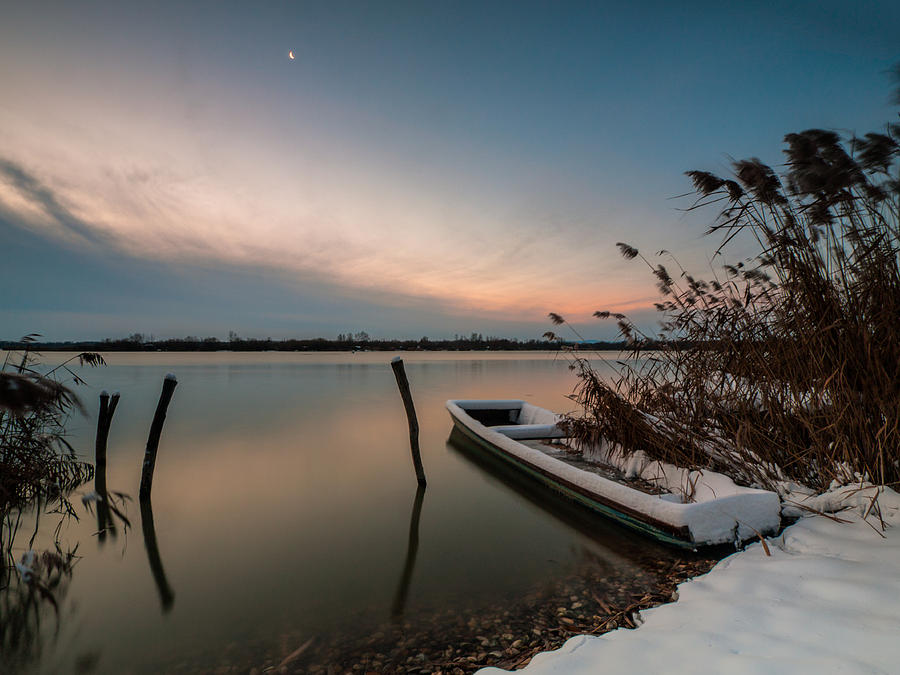 Frozen boat III Photograph by Davorin Mance